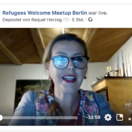 Nachlese: 19. Refugees Welcome Meetup (Okt. 18): SAO Association – Frauen für Frauen auf der Flucht